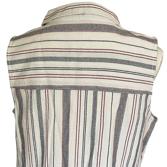 NWT Sigrid Olson Shift Dress Cotton Tunic Beach Cover Up Coastal Size Medium - Picture 5 of 8